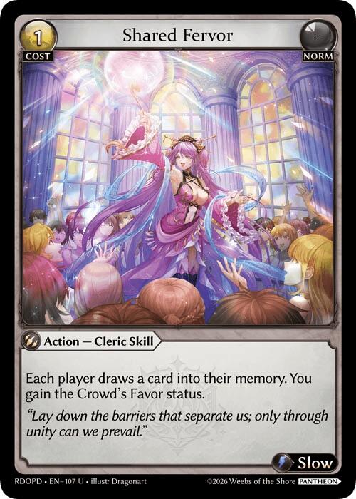 Shared Fervor (107) [Radiant Origins: Pantheon]