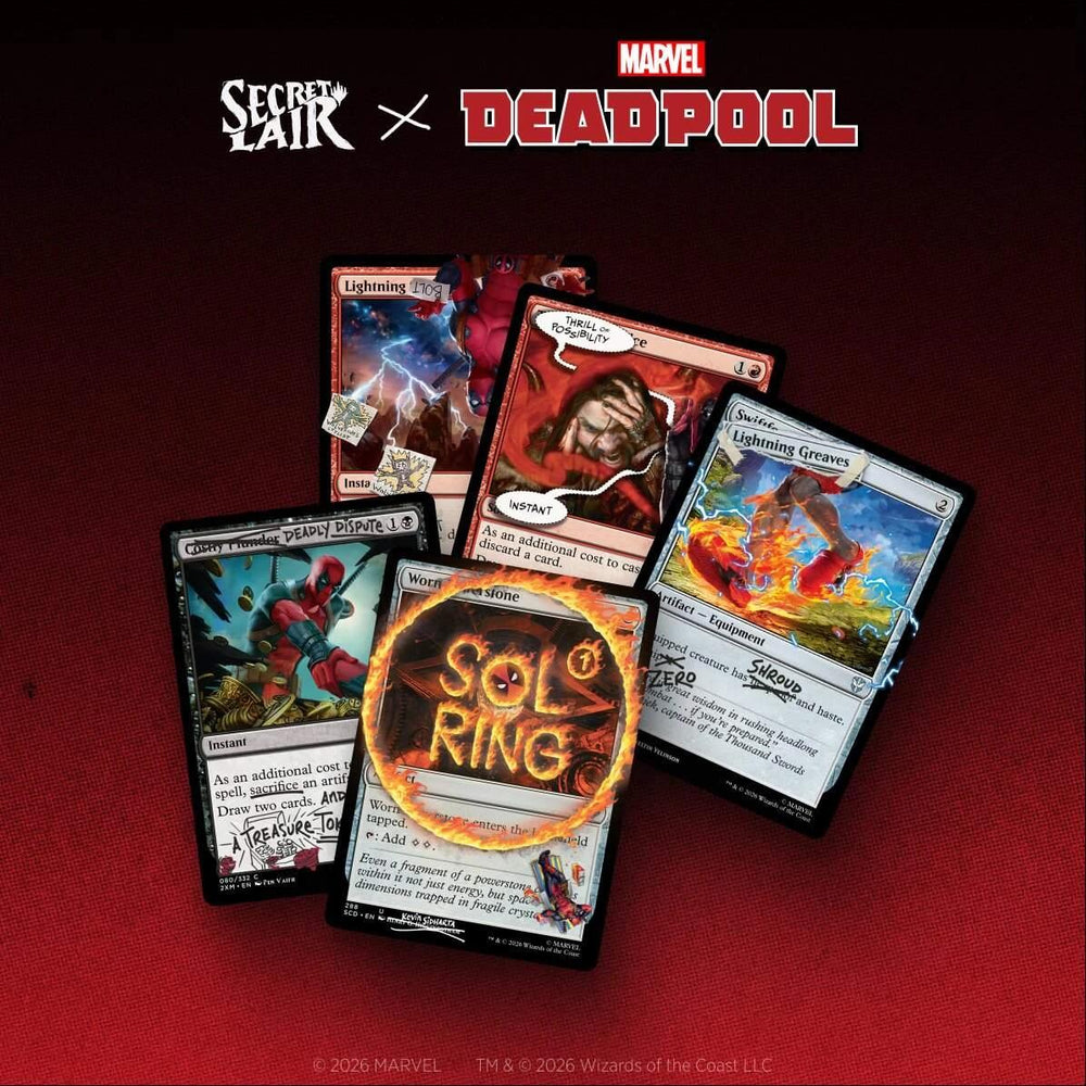 Secret Lair Drop: Secret Lair x Marvel's Deadpool: I Fixed It (You're Welcome) - Non-Foil Edition [SLD] (ONLINE ORDER ONLY)