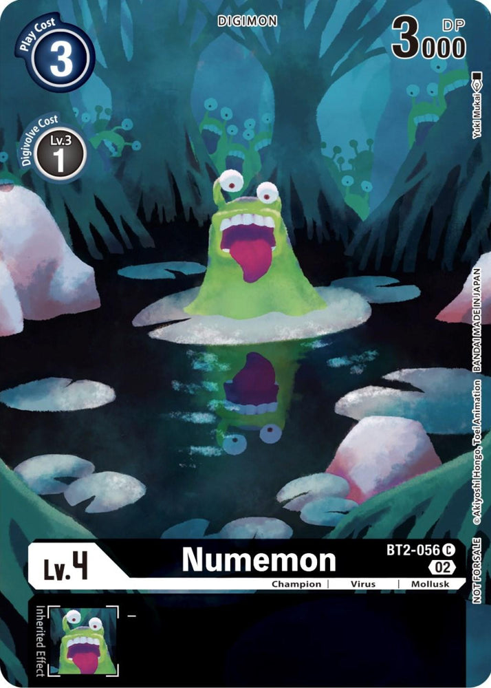 Numemon [BT2-056] (Digimon Illustration Competition Promotion Pack) [Release Special Booster Promos] (ONLINE ORDER ONLY)