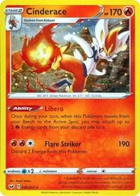 Cinderace (034/202) (Cosmos Holo) [Sword & Shield: Base Set] (Online Only)
