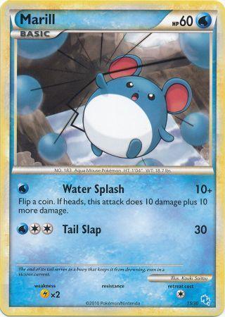 Marill (15/30) [HeartGold & SoulSilver: Trainer Kit - Gyarados] (Online Only)