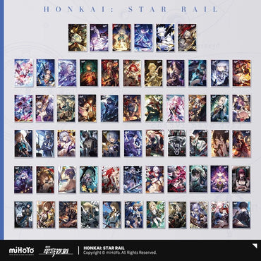 Light Cone Series Acrylic Shikishi Cardboard (ONLINE ORDER ONLY)