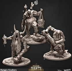 3D Printed Cast n Play Hungry Crushers Kragger's Giants Set 28mm 32mm D&D (Online Only)