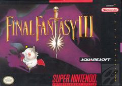Final Fantasy III - Super Nintendo (ONLINE ORDER ONLY)