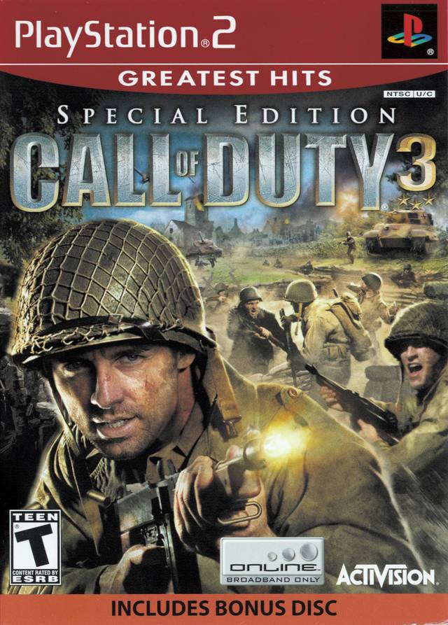 Call of Duty 3: Special Edition (Greatest Hits) (Playstation 2) (Online Order Only)