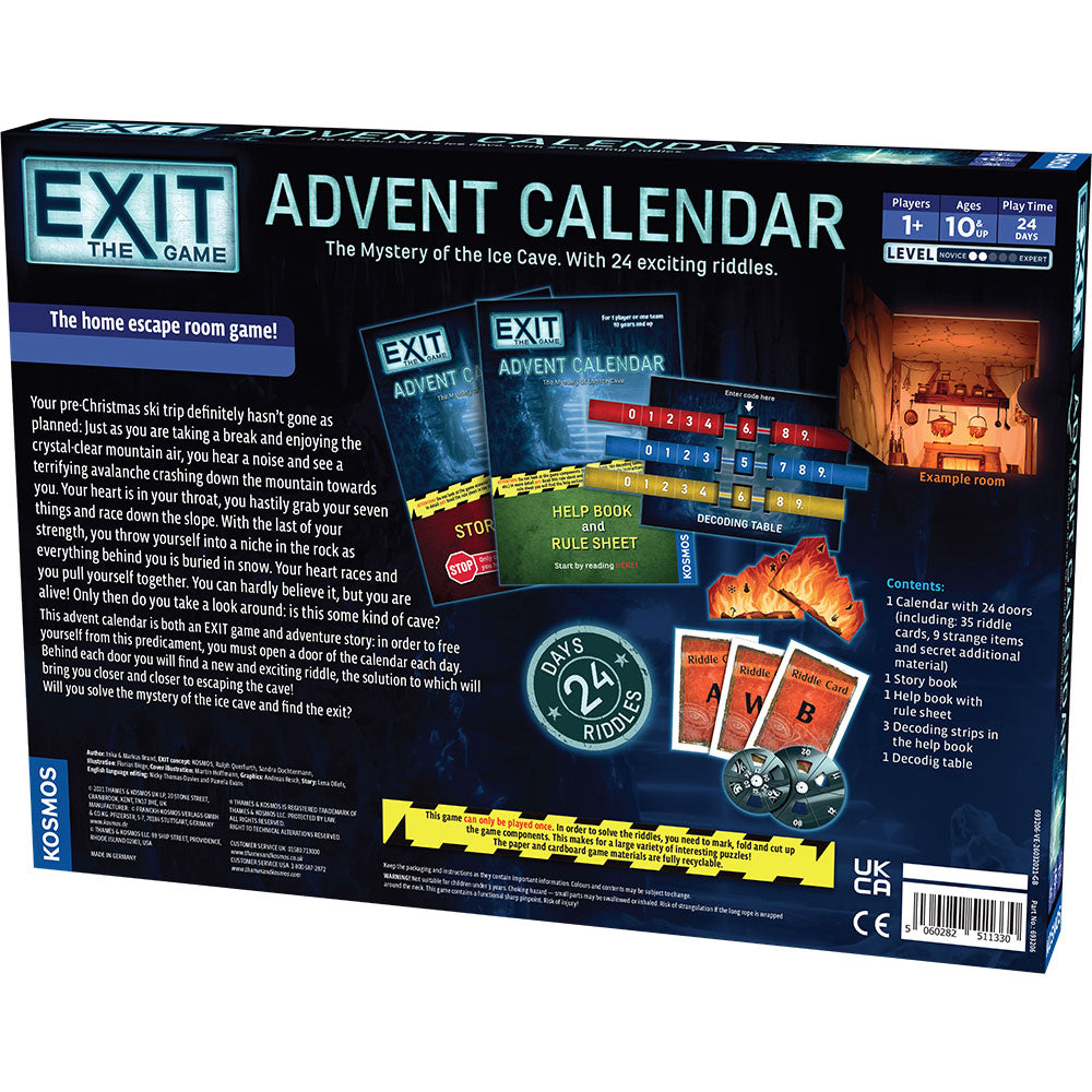 EXIT: Advent Calendar - The Mystery of the Ice Cave (ONLINE ORDER ONLY)