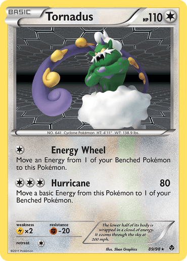 Tornadus (89/98) [Black & White: Emerging Powers] (Online Only)