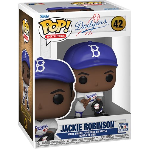 Jackie Robinson Funko Pop! Vinyl Figure #42 (ONLINE ORDER ONLY)