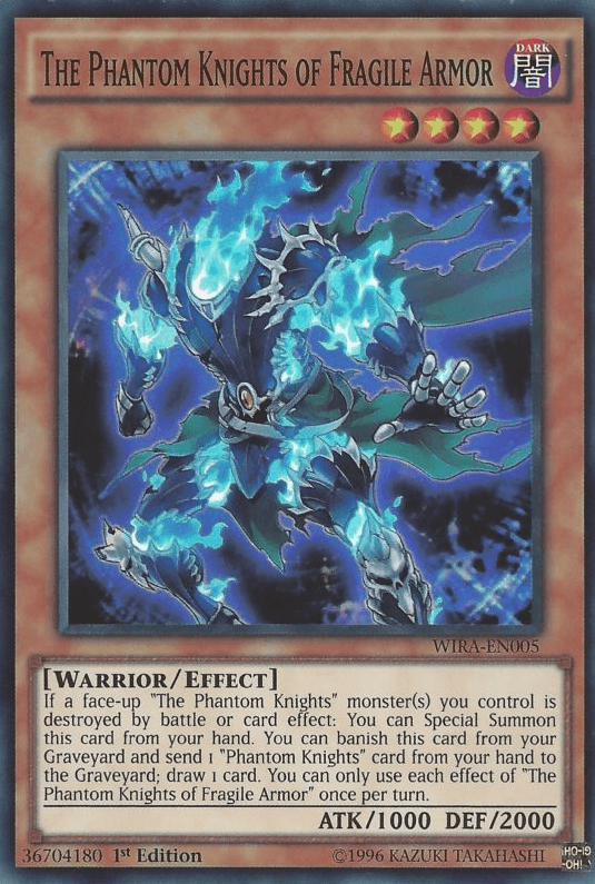 The Phantom Knights of Fragile Armor [WIRA-EN005] Super Rare (ONLINE ORDER ONLY)