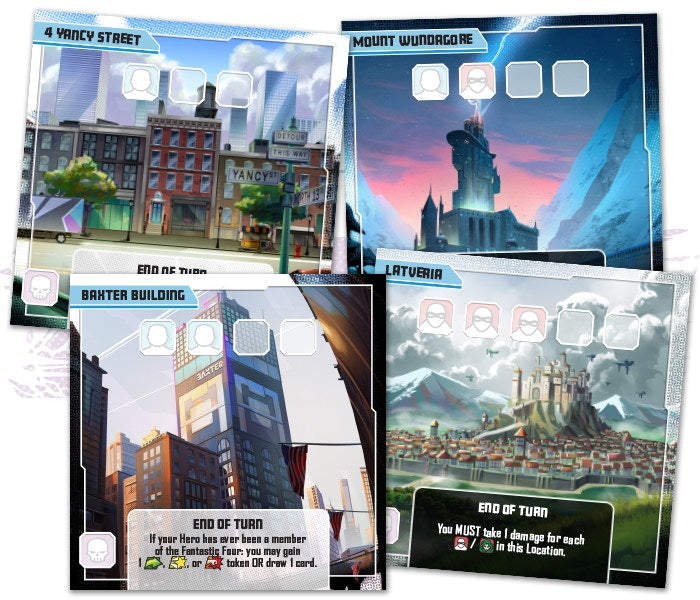 Marvel United: X-Men Fantastic Four - Kickstarter Exclusive (ONLINE ORDER ONLY)