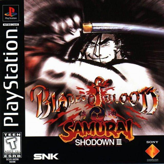 Samurai Shodown III Blades of Blood (Playstation) (ONLINE ORDER ONLY)