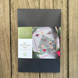 Love Poppet - Oh Christmas Tree - Cross Stitch Kit: 32ct Linen (ONLINE ORDER ONLY)