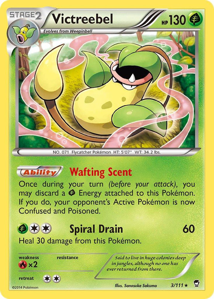 Victreebel (3/111) (Theme Deck Exclusive) [XY: Furious Fists] (Online Only)