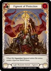 Figment of Protection // Aegis, Archangel of Protection (Marvel) [DTD007] (Dusk Till Dawn)  Cold Foil