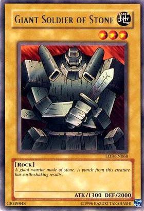 Giant Soldier of Stone [LOB-EN068] Rare (ONLINE ORDER ONLY)