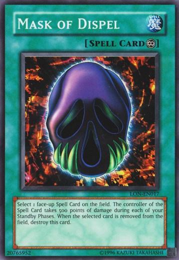 Mask of Dispel [LON-EN017] Super Rare (ONLINE ORDER ONLY)