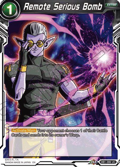 Remote Serious Bomb (Reprint) (DB1-086) [Battle Evolution Booster] (ONLINE ORDER ONLY)
