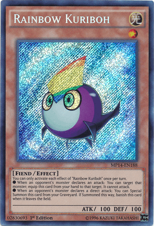 Rainbow Kuriboh [MP14-EN188] Secret Rare (ONLINE ORDER ONLY)
