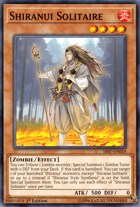 Shiranui Solitaire [SR07-EN018] Common (ONLINE ORDER ONLY)