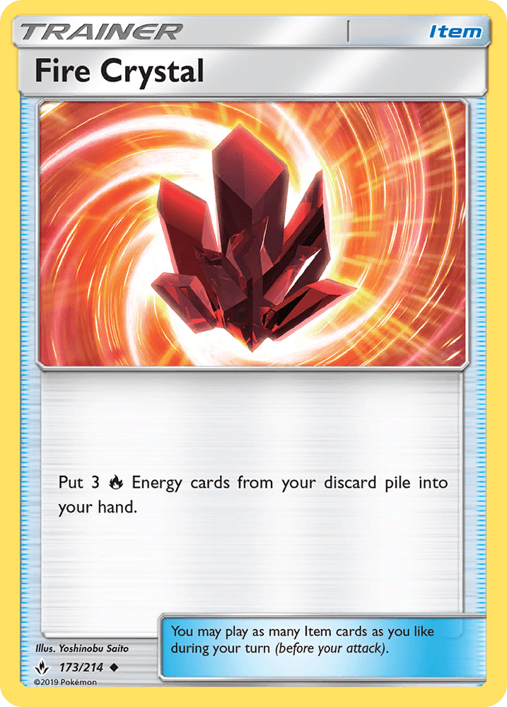Fire Crystal (173/214) [Sun & Moon: Unbroken Bonds] (Online Only)