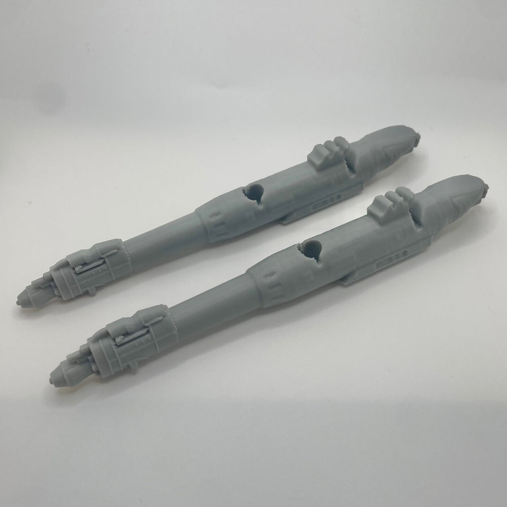 Custom Snow Speeder cannons. 3D Printed. (ONLINE ORDER ONLY)