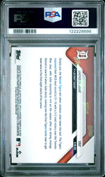 Graded 2025 Topps Now Jackson Jobe #192 Orange Foil /25 Rookie RC Baseball Card PSA 10 Gem Mint (ONLINE ORDER ONLY)