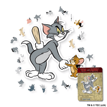 Tom & Jerry Wooden Jigsaw Puzzles (Online Order Only)