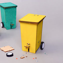 Build & Paint Mini Trash Cans (Set of 2) – Fun Desk Décor & Craft Project (ONLINE ORDER ONLY)
