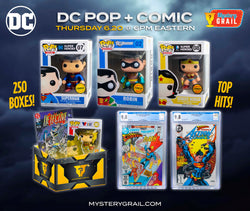 DC Pop + Comic - Mystery Grail Box (Online Order Only)