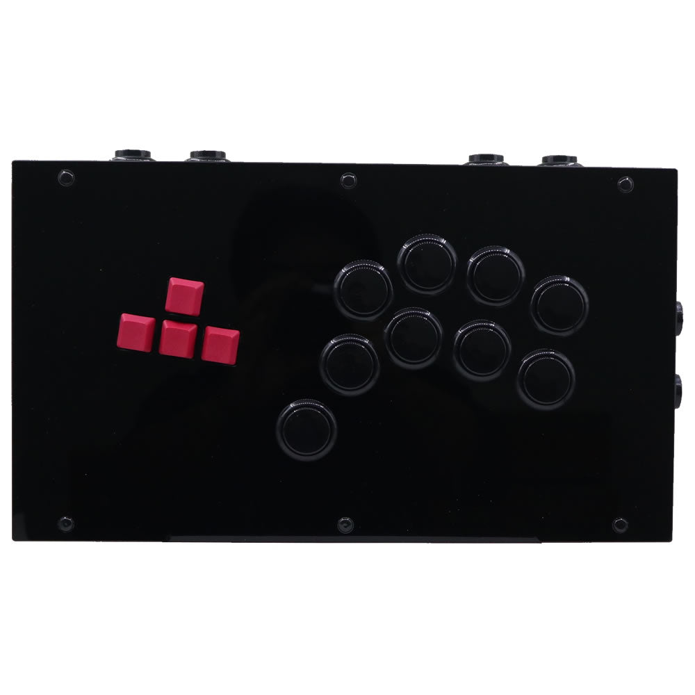 RAC-J802K Keyboard Button Leverless Arcade Game Controller for PC/PS/XBOX/SWITCH (Online Only)