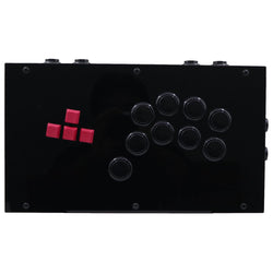 RAC-J802K Keyboard Button Leverless Arcade Game Controller for PC/PS/XBOX/SWITCH (Online Only)