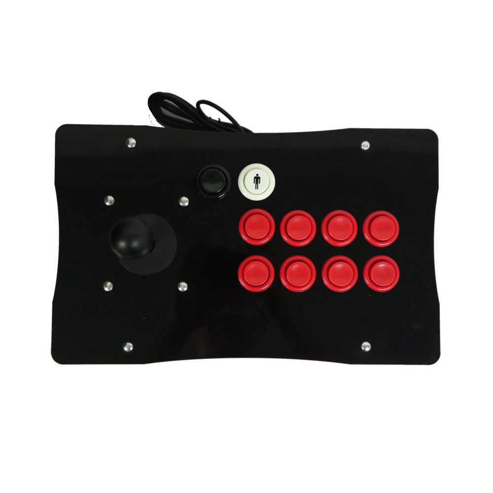 RAC-J500H American Style Arcade Joystick Concave Push Button Metal Case PC USB (Online Only)