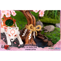 First 4 Figures: Okamiden - Chibiterasu 10-Inch PVC Statue (Standard Edition) (ONLINE ORDER ONLY)