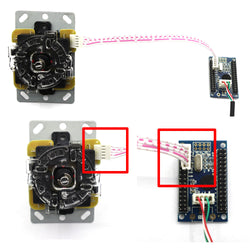RAC-D300 DIY Arcade Joystick 5Pin Kits 8 Way Joystick Buttons USB Encoder Cables (Online Only)