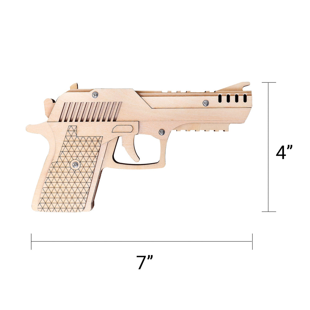 DIY Kit Rubber Band Launcher, Fun Wooden Craft and STEM Toy (ONLINE ORDER ONLY)