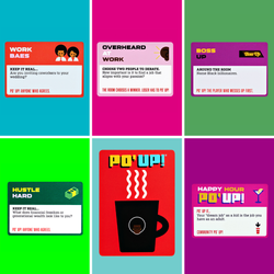 PO' UP! Card Game: Black in the Workplace Edition