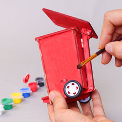 Build & Paint Mini Trash Cans (Set of 2) – Fun Desk Décor & Craft Project (ONLINE ORDER ONLY)