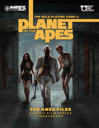 Planet of the Apes RPG: The ANSA Files Sourcebook (Hardcover)