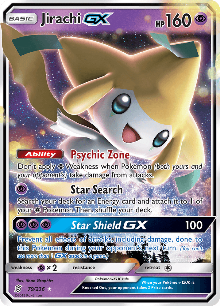Jirachi GX (79/236) [Sun & Moon: Unified Minds] (Online Only)