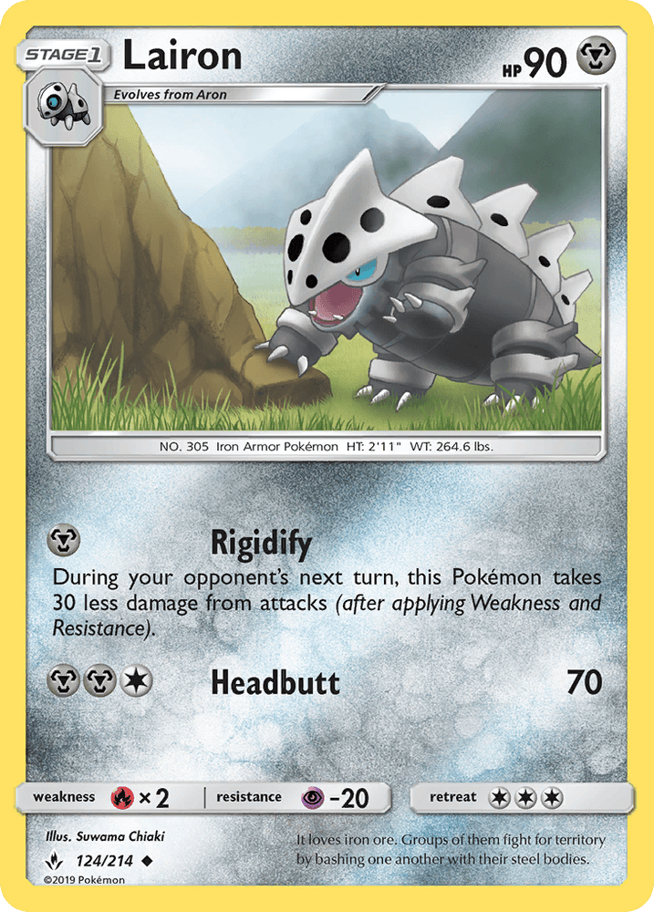 Lairon (124/214) [Sun & Moon: Unbroken Bonds] (Online Only)