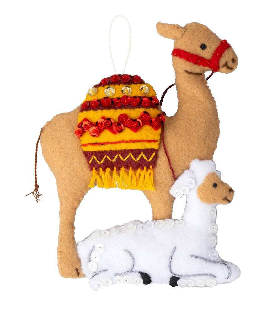 Plaid Crafts - Bucilla Silent Night Felt Ornament Kit Set of 4 (ONLINE ORDER ONLY)