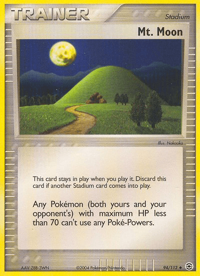 Mt. Moon (94/112) [EX: FireRed & LeafGreen] (Online Only)