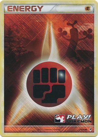 Fighting Energy (93/95) (Play Pokemon Promo) [HeartGold & SoulSilver: Call of Legends] (Online Only)