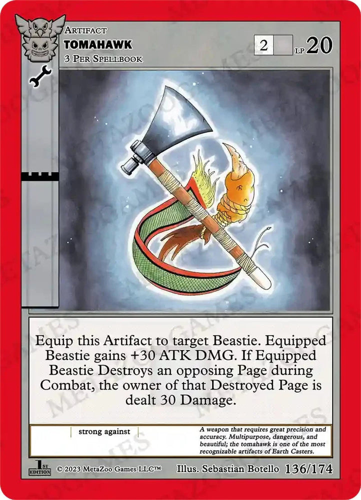 Tomahawk [Native: First Edition] (ONLINE ORDER ONLY)