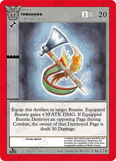 Tomahawk [Native: First Edition] (ONLINE ORDER ONLY)