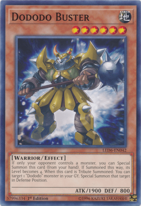 Dododo Buster [LED6-EN042] Common (ONLINE ORDER ONLY)