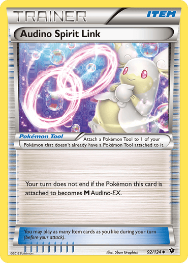 Audino Spirit Link (92/124) [XY: Fates Collide] (Online Only)