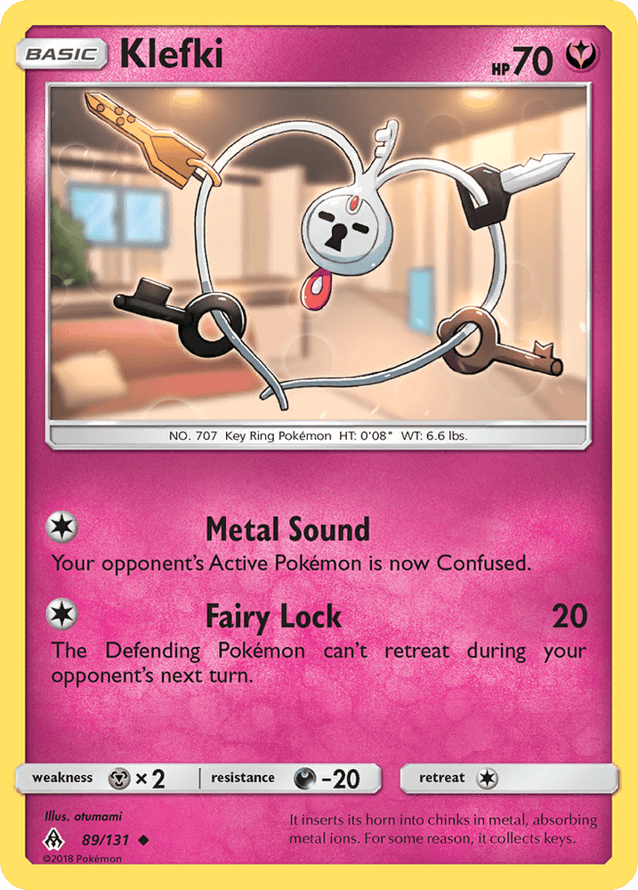 Klefki (89/131) [Sun & Moon: Forbidden Light] (Online Only)