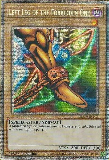 Left Leg of the Forbidden One [BLCR-EN103] Starlight Rare (ONLINE ORDER ONLY)