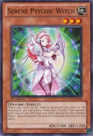 Serene Psychic Witch [EXVC-EN026] Common